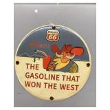 Phillips 66 porcelain enamel sign