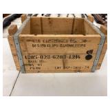 Wood Ammo Box