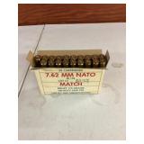 Match 7.62 MM NATO 19 Rounds