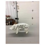 Cast iron piggy bank