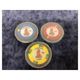 Lucky Lady Casino Tokens (3)