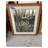 Deer By Jay Kemp 2002 32" x 37 3/4?" No shipping