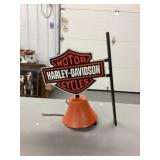 Harley Davidson cast iron bell 13" tall