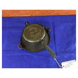 Griswold Cast Iron Waffle Iron High Base #88