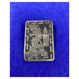 Sterling silver shirt pin