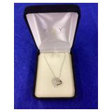 10k WG Diamond Necklace