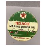 Texaco porcelain enamel sign