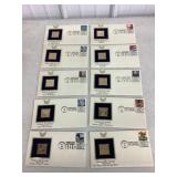 Golden Replicas of United States Stamps Proof