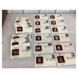 Golden Replicas of United States Stamps Proof