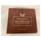 Golden Replicas of United States Stamps Proof