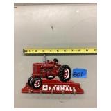 IH McComick Farmall Key Holder Cast Iron