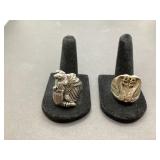 Gordon & Smith Bikers Ring (2) Size 12