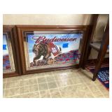 Budweiser Mirror Print 28" x 20"