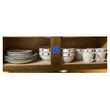 Fish Dishes (bottom shelf) set of 4