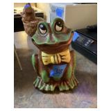 Frog Cookie Jar