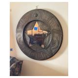 32" Metal Round Mirror