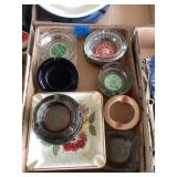 Assortment of ashtrays