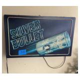 Silver Bullet Light Up Sign
