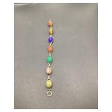 7" Vintage Scarab Bracelet