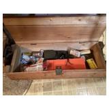 Wood box and Gun Items
