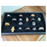 Assortment of Avon Rings & Rings Most are size 9