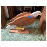 Wood American Eagle 32"x7.25"x22" tall