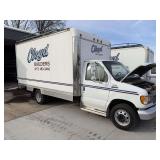 Ford E-350 box truck