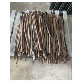 Pallet of pins approximately 29in- approximately