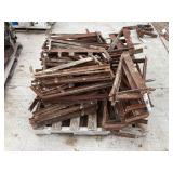 Wall staging work platforms