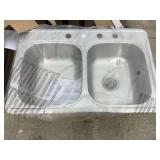 Sink Stainless 33 x 22