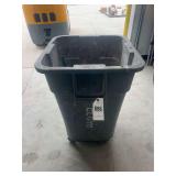 Heavy Duty Garbage Can On Casters