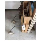 Cart, Wood Legs, Metal a and Saw Blades
