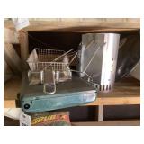 Coleman Stove, Baskets, Charcoal Starter