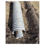18” x 6’ metal culvert
10” x 7’ metal culvert