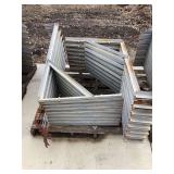 Wall staging work platforms