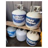 5-15# propane tanks