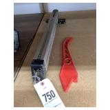 Table Saw Guide and wood Pusher