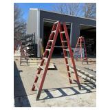 Twin step ladder - 8 ft