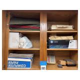 Office Supply Assortment with HP Toner, Computer Paper, and Calculator