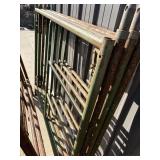 4 pieces- Green scaffold