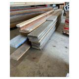 Lumber and steel lumber cart