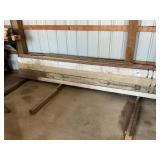 4 post and lumber- approximately 10 ft long
