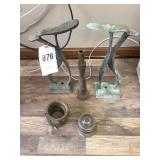 Shoe Cobbler Stands, Brass items