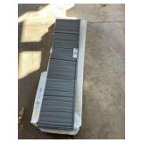 Metal roofing and siding material