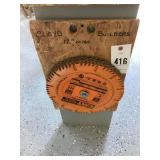 12” Misc saw Blades