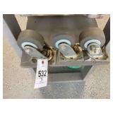 Rubber Wheel Casters