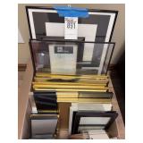 Assorted Picture Frames - Approximately 57 total