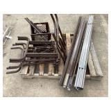 Table Legs, Metal, Rack Poles