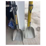 (2) Scoop Shovels