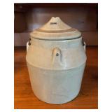 Ceramic Lidded Pot with Wire Handle